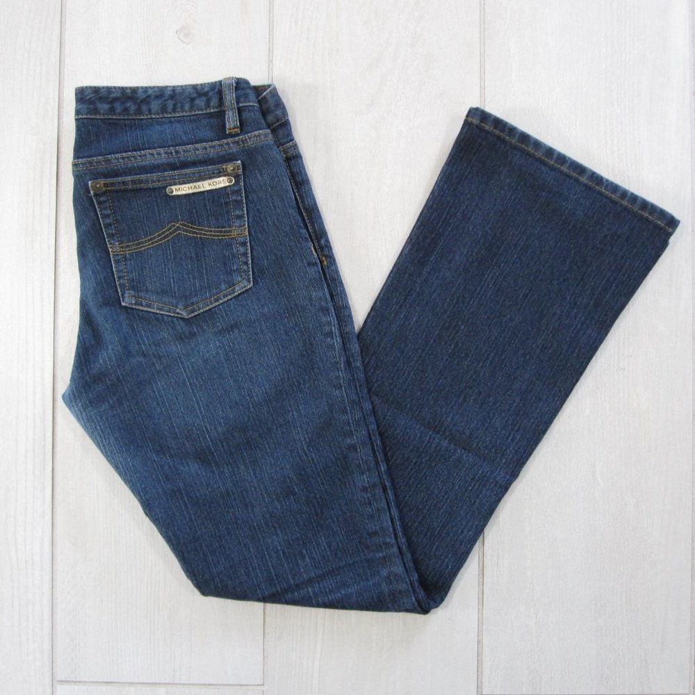 Michael Kors Bootcut Blue Jeans Size 2